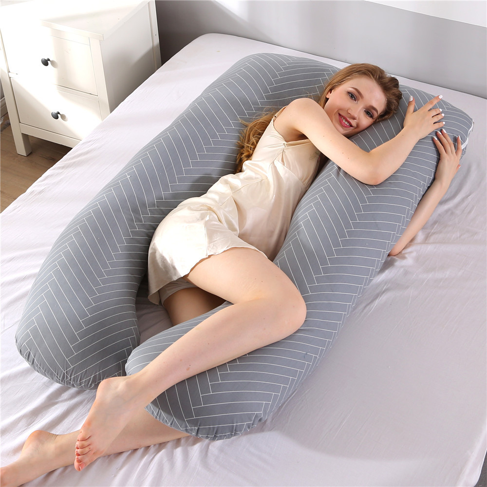 Nursing Pillow Breastfeeding - Almohada de embarazo 130*70cm almohada de