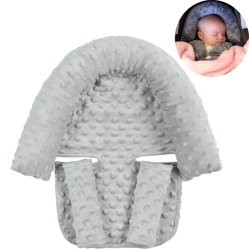 Infant Car Seat Cover - Almohada de apoyo para la cabeza