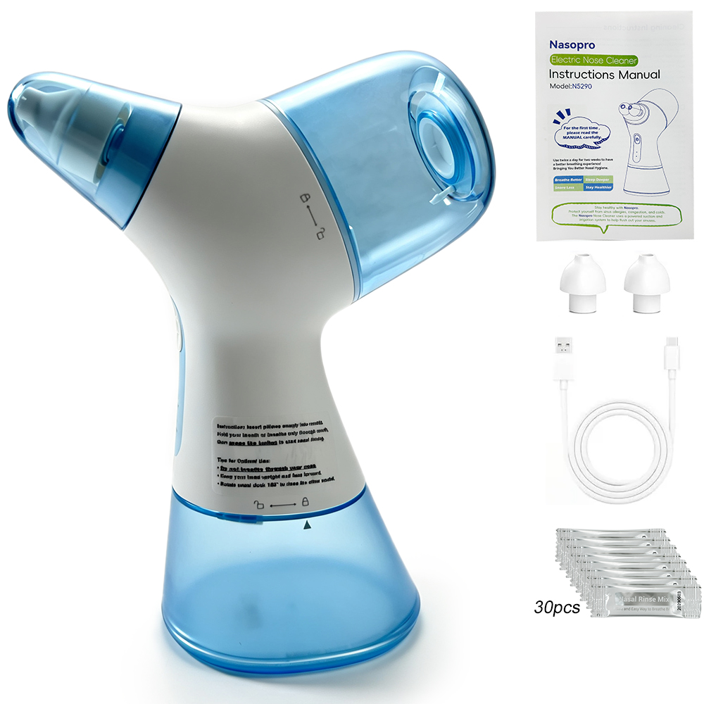 Nasal Aspirator - Sistema eléctrico de irrigación nasal, máquina