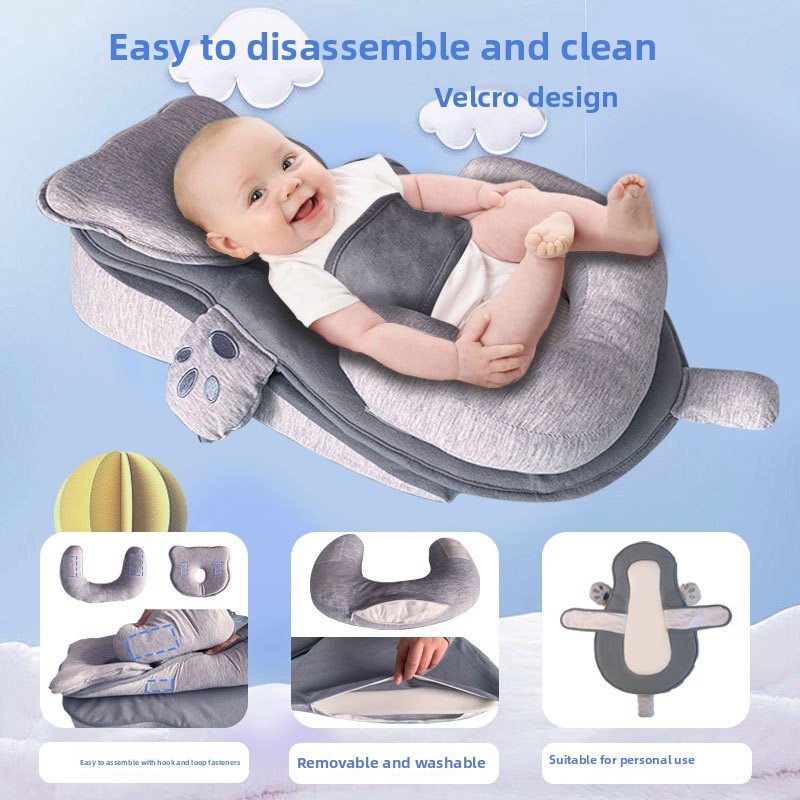 Nursing Pillow Breastfeeding - Almohada Antiderrame de Leche para Bebés,