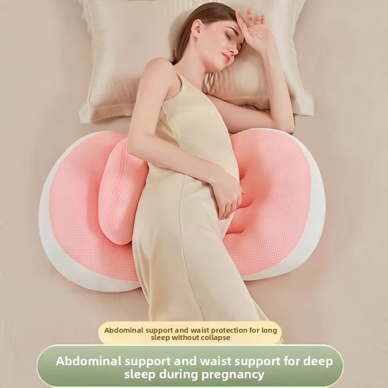 Nursing Pillow Breastfeeding - Almohada para embarazadas, protección de cintura,