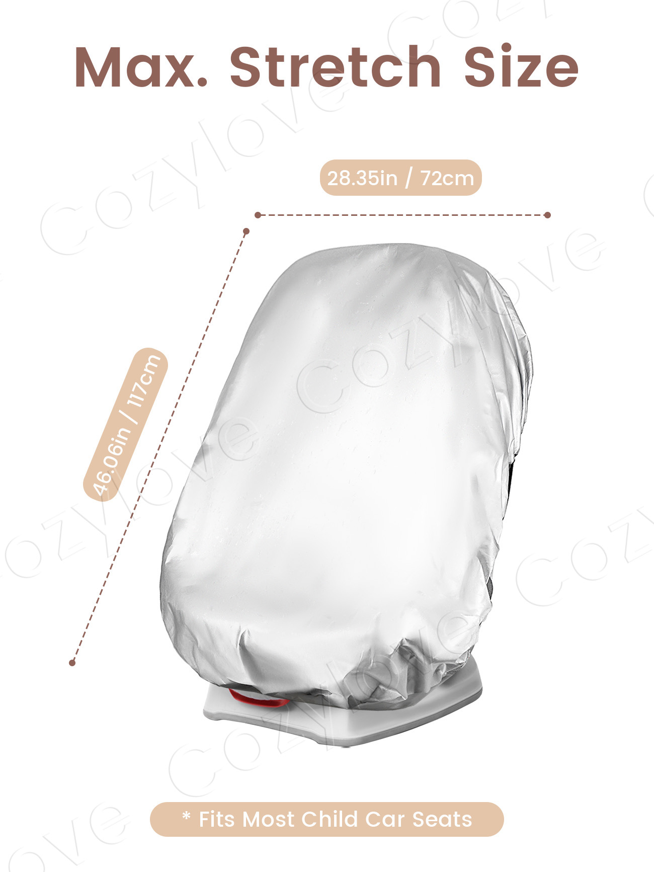 Parasol universal para asiento - Infant Car Seat Cover reseña y precio