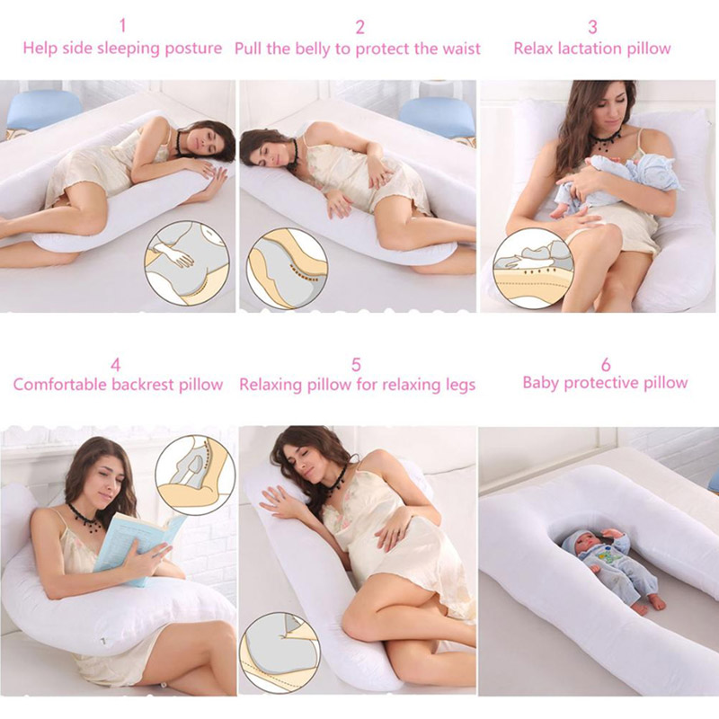Almohada de embarazo 130*70cm  - Nursing Pillow Breastfeeding reseña y precio