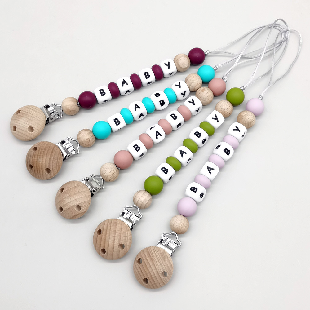 Clips para chupete con nombre  - Baby Products Toys reseña y precio