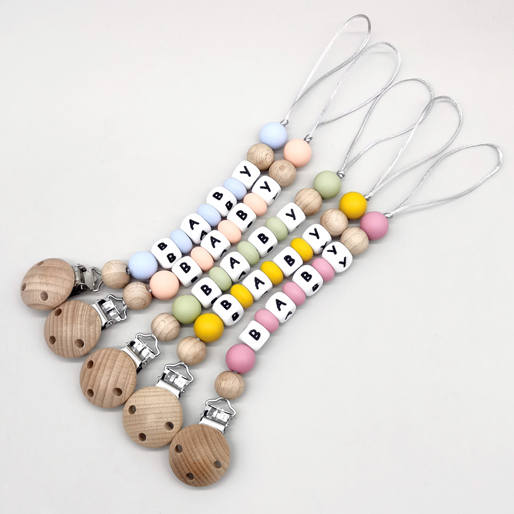 Clips para chupete con nombre  - Baby Products Toys reseña y precio