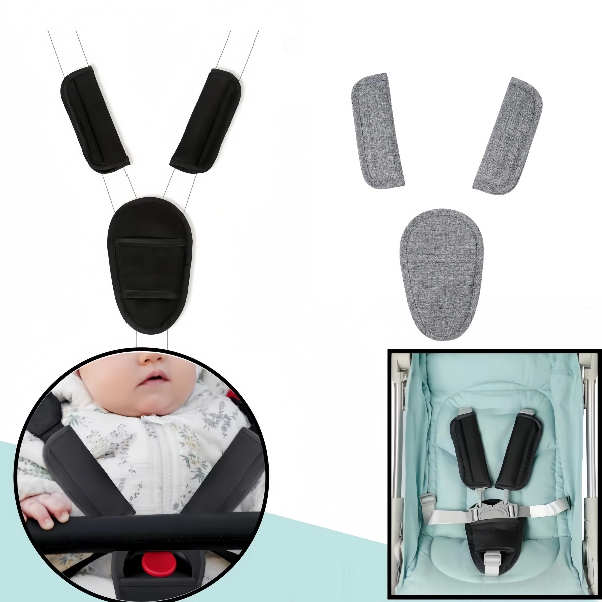 Almohadillas universales para  - Infant Car Seat Cover reseña y precio